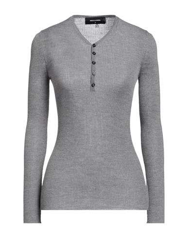 Dsquared2 Woman Sweater Grey Size L Virgin Wool