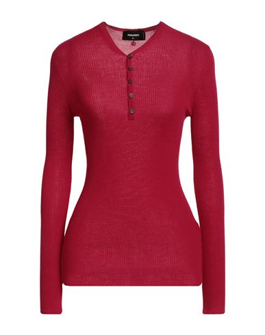 Dsquared2 Woman Sweater Fuchsia Size Xs Virgin Wool In Pink