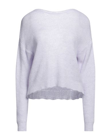 Vanessa Scott Woman Sweater Lilac Size M Acrylic, Polyamide, Wool, Viscose In Purple