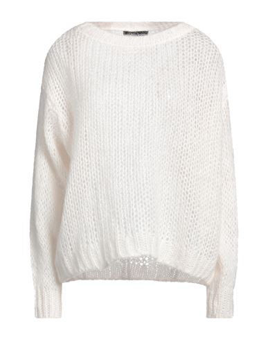 Vanessa Scott Woman Sweater Off White Size Onesize Acrylic, Polyamide, Mohair Wool