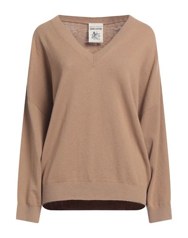 Semicouture Woman Sweater Dove Grey Size L Cashmere, Polyamide