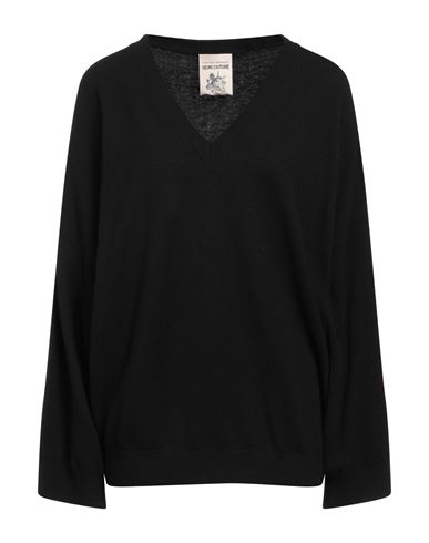 Shop Semicouture Woman Sweater Black Size M Cashmere, Polyamide