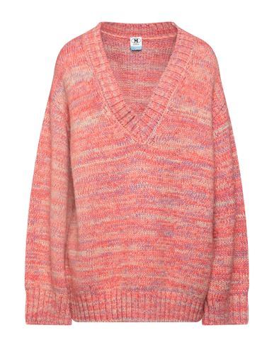 M Missoni Woman Sweater Salmon Pink Size M Cotton, Polyamide, Wool, Cashmere, Polyester
