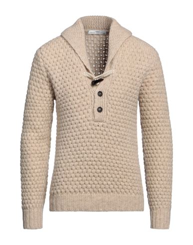 Grey Daniele Alessandrini Man Sweater Beige Size L Wool