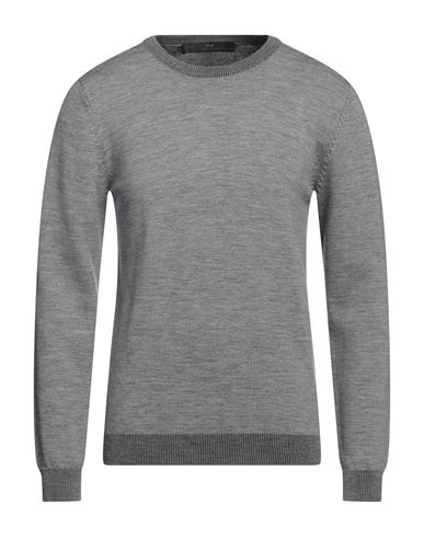 Shop Daniele Alessandrini Man Sweater Light Grey Size 36 Merino Wool