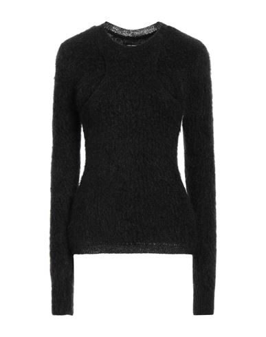 Isabel Marant Woman Sweater Black Size 6 Mohair Wool, Synthetic Fibers, Recycled Polyamide, Wool, El