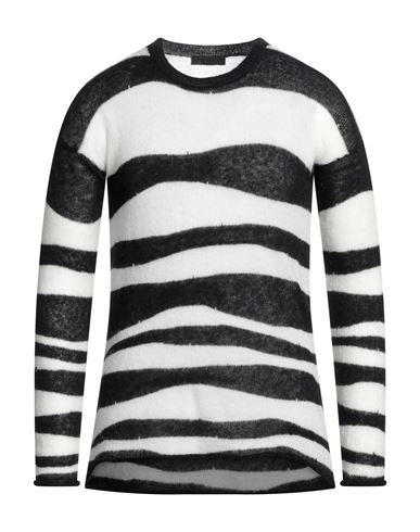 Lucques Man Sweater Black Size 42 Alpaca Wool, Polyamide