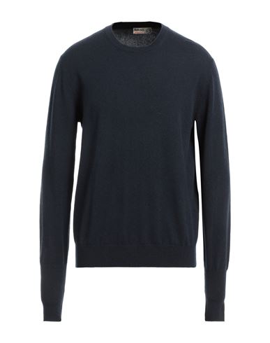 Ballantyne Of Peebles Man Sweater Midnight Blue Size 46 Cashmere