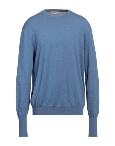 Ballantyne Of Peebles Man Sweater Navy Blue Size 46 Cashmere