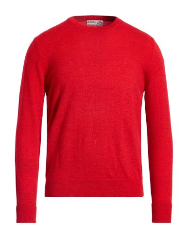 Ballantyne Of Peebles Man Sweater Red Size 46 Cashmere In Red