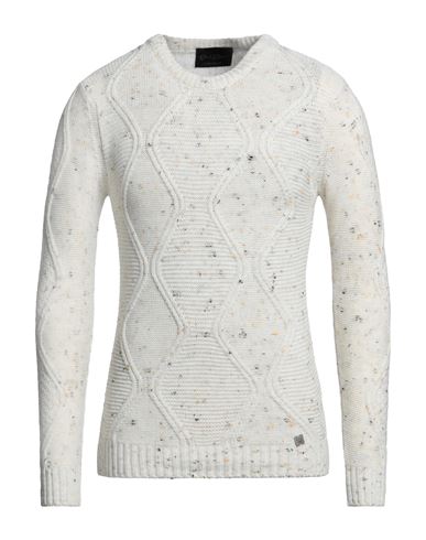 Bl.11  Block Eleven Bl.11 Block Eleven Man Sweater Off White Size Xl Acrylic, Wool, Viscose