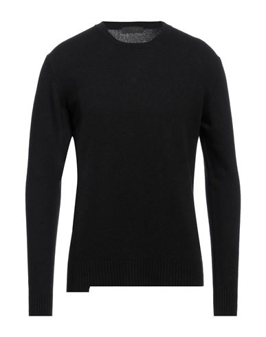 Man Sweater Black Size 42 Alpaca wool, Polyamide