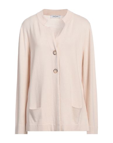 Gran Sasso Woman Cardigan Beige Size 16 Virgin Wool, Viscose, Cashmere In Beige