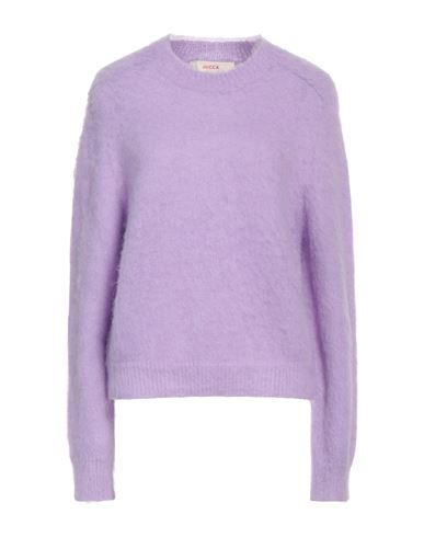Jucca Woman Sweater Lilac Size M Polyamide, Alpaca Wool, Mohair Wool In Purple