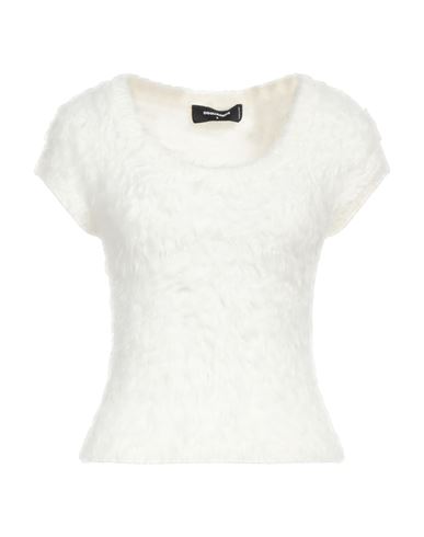 Dsquared2 Woman Sweater Off White Size L Polyamide