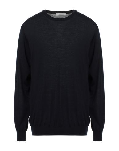 Vneck Man Sweater Midnight Blue Size 46 Wool, Polyacrylic