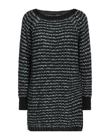 Vanessa Scott Woman Sweater Black Size M/l Acrylic, Polyamide, Wool, Mohair Wool