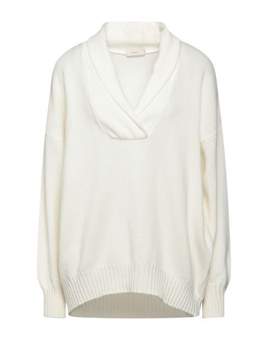 Agnona Woman Sweater Cream Size L Cashmere In White