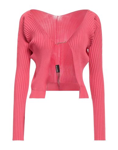 Jacquemus Woman Sweater Fuchsia Size 4 Viscose, Polyamide, Elastane, Polyester In Pink