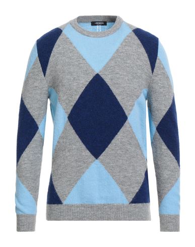 +39 MASQ +39 MASQ MAN SWEATER LIGHT GREY SIZE 42 POLYAMIDE, ACRYLIC, ALPACA WOOL, WOOL, ELASTANE 