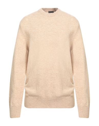 Shop +39 Masq Man Sweater Beige Size 44 Wool