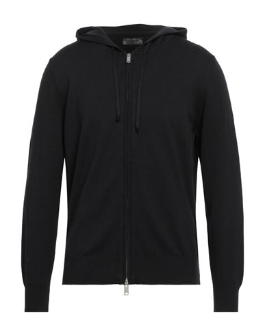 Shop +39 Masq Man Cardigan Black Size 40 Cotton, Silk