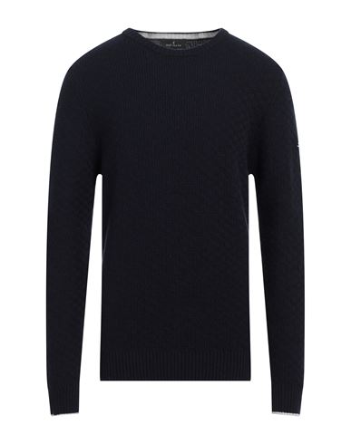 Navigare Man Sweater Midnight Blue Size Xxl Wool, Recycled Polyamide