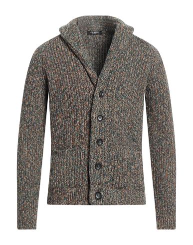 +39 Masq Man Cardigan Deep Jade Size 38 Polyamide, Wool, Viscose, Cashmere In Green