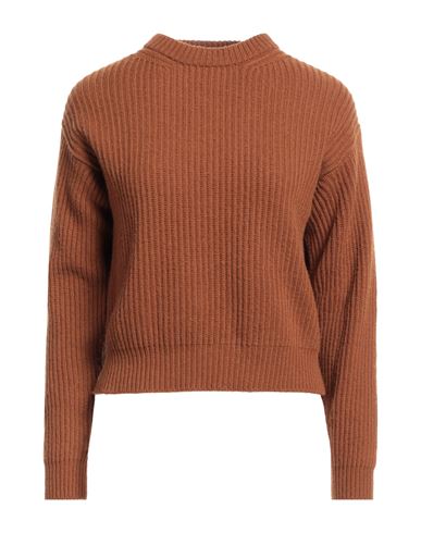 Shop Jucca Woman Sweater Brown Size M Wool, Polyamide, Cashmere