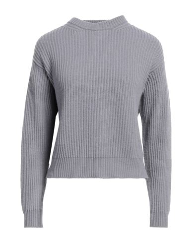 Jucca Woman Sweater Grey Size L Wool, Polyamide, Cashmere