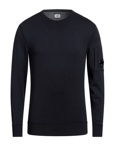 C.p. Company C. P. Company Man Sweater Midnight Blue Size 44 Cotton In Blue