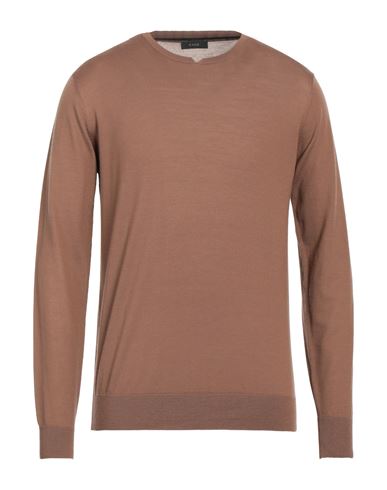 Kaos Man Sweater Brown Size L Wool