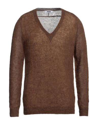 Mauro Grifoni Grifoni Man Sweater Khaki Size 36 Polyamide, Alpaca Wool, Mohair Wool In Beige