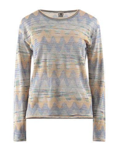 Shop M Missoni Woman Sweater Light Blue Size M Viscose, Cotton, Wool, Polyamide