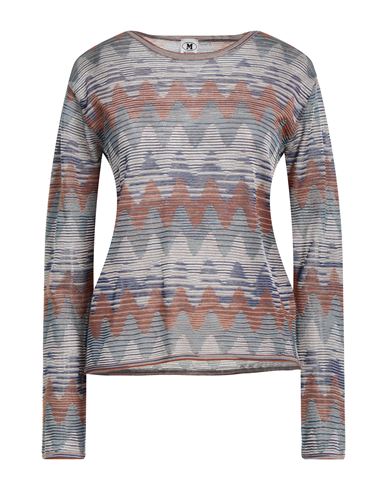 Shop M Missoni Woman Sweater Rust Size S Viscose, Cotton, Wool, Polyamide In Red