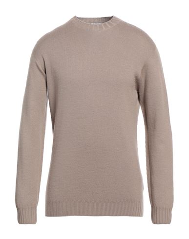 Seventy Sergio Tegon Man Sweater Dove Grey Size L Virgin Wool