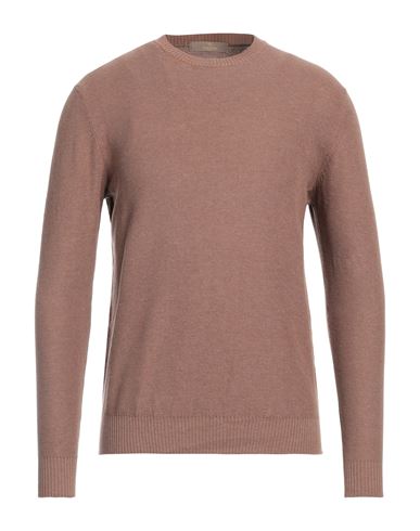 Cruciani Man Sweater Light Brown Size 44 Cotton In Beige