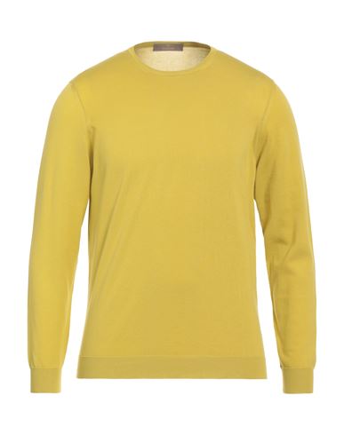 Cruciani Man Sweater Mustard Size 46 Cotton In Yellow