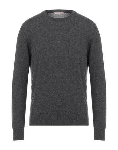 Andrea Fenzi Man Sweater Steel Grey Size 46 Cashmere