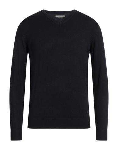 Yes Zee By Essenza Man Sweater Midnight Blue Size S Viscose, Nylon