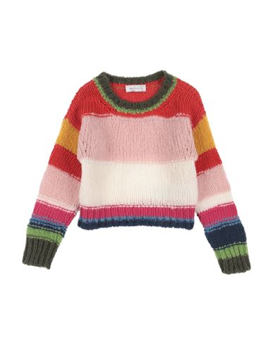 Monnalisa Babies'  Toddler Girl Sweater Pastel Pink Size 4 Virgin Wool, Polyamide