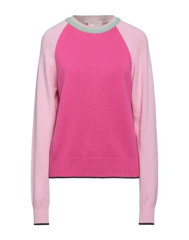 Drumohr Woman Sweater Fuchsia Size L Cashmere In Pink