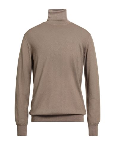 Liu •jo Man Man Turtleneck Camel Size 3xl Virgin Wool