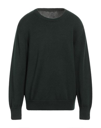 Bl'ker Man Sweater Green Size Xxl Wool