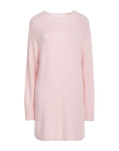 Kaos Woman Sweater Light Pink Size S Acrylic, Polyamide, Mohair Wool