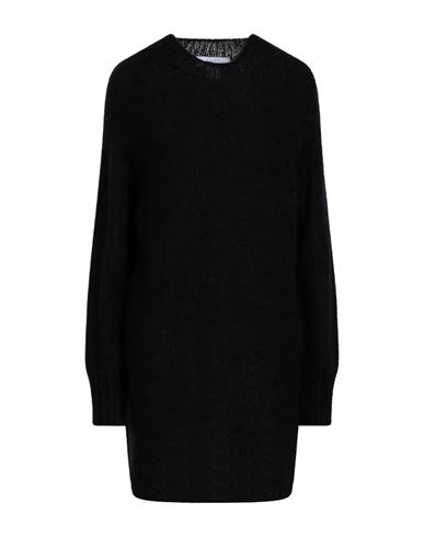 Kaos Woman Sweater Black Size S Acrylic, Polyamide, Mohair Wool