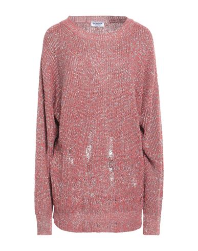 Dondup Woman Sweater Orange Size 6 Viscose, Polyester, Polyamide In Pink