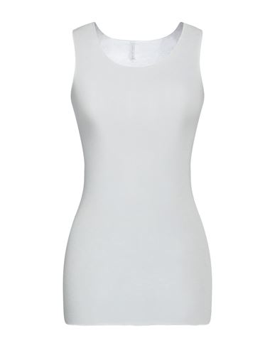 Shop Daniele Fiesoli Woman Tank Top Ivory Size 1 Viscose, Nylon, Cashmere, Elastane In White