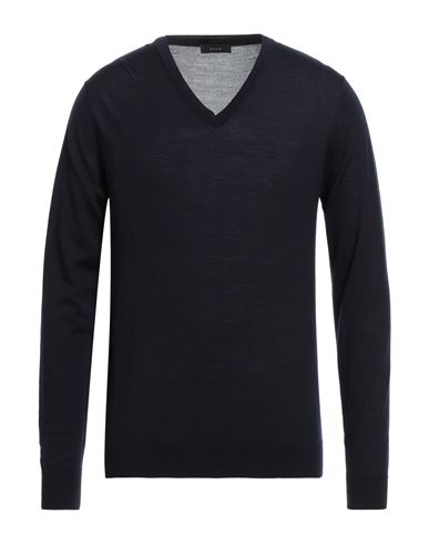 Kaos Man Sweater Midnight Blue Size L Wool