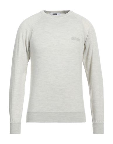Shop Grifoni Man Sweater Light Grey Size 44 Virgin Wool